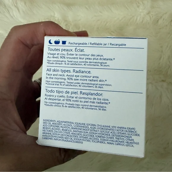 Caudalie Vinoperfect Brightening Glycolic Refillable Night Cream brand new - Picture 3 of 5